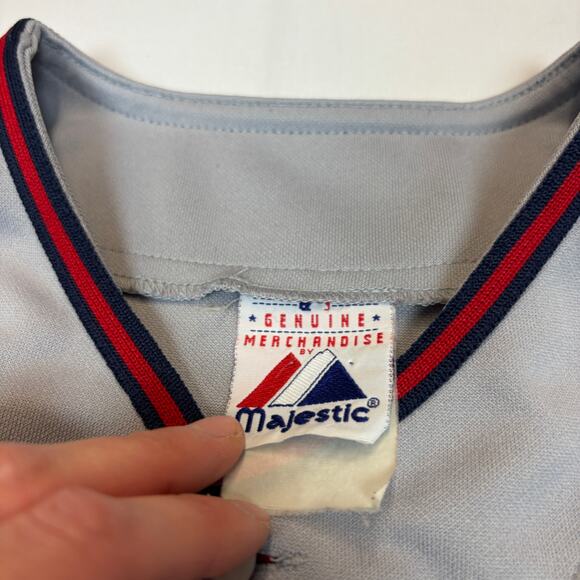 Vintage Majestic Washington Nationals MLB Baseball Jersey Men's 25.25x31.5 - Picture 5 of 12